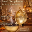 Metal incense holder for dhoop, kapoor and sambrani