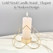 Heart-shaped candle holder for romantic home decor