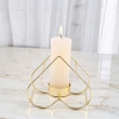 Stylish gold tealight holder for home and office