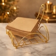 Premium gold napkin holder for tabletop
