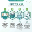 Laundrix floor care sheets for tiles and home surfaces