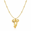 AMAILLE &Eacute;loise bow pendant set for women
