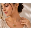 Designer bow pendant and earrings set for women
