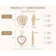 Lightweight fashion earrings for women by AMAILLE