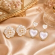 Designer Rosalie Duo earrings with elegant finish