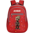Red waterproof school bag for boys and girls