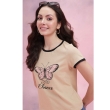 Aasna Enterprise women's cotton blend printed round neck t-shirt