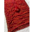 Red fox georgette saree with running fancy fabric blouse