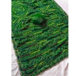 Green fox georgette saree with running fancy fabric blouse