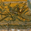 Fancy satin fabric saree with heavy work fancy blouse