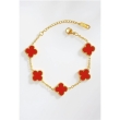 Stainless steel gold-plated bracelet for women