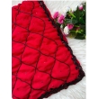 KAVISHA ENTERPRISE red heavy worked fancy blouse in matching fox georgette fabric
