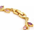 SOLMARE VENTURES gold-plated stainless steel bracelet side view