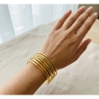 AyalCo stainless steel cuff bracelet for women