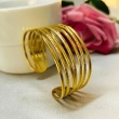 Elegant AyalCo stainless steel cuff bracelet design