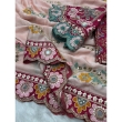 Pink soft silk saree paired with Rangoli silk fabric blouse