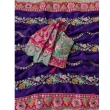 KAVISHA ENTERPRISE blue soft silk saree with heavy worked blouse