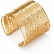 Elegant SOLMARE VENTURES stainless steel gold cuff