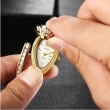 Neofashy Aurora watch with elegant crystal gold bracelet
