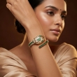 Neofashy stylish emerald crystal bracelet watch for women