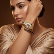 Elegant midnight crystal bracelet watch with premium look