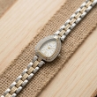 White Crystal Bracelet Watch for Women