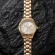 Elegant Crystal Gold Bracelet Watch for Women