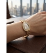 Luxe Teardrop Crystal Gold Wristwatch
