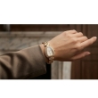 Women's Teardrop Crystal Gold Watch
