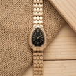 Luxury Gold Serpent Wristwatch for Women