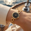 Gold Bracelet Watch Detail View for Women