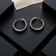 Neofashy stainless steel huggie hoop earrings