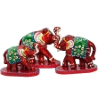 Handcrafted multicolor paper mache showpiece for living room decoration