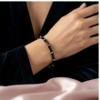 Fashionable Midnight Onyx Bamboo bracelet for women and girls
