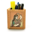 Premium multicolor wooden decorative showpiece for shelves and tables