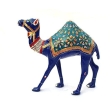 Side view of blue decorative plastic showpiece for living room