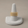 Beaded fashion ring for women and girls