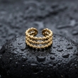 Designer rings with bead work on it