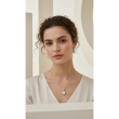 Designer teardrop pendant set with elegant matching earrings for party wear
