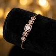 Adjustable bracelet with mixed stones for women perfect for everyday and party wear