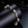 Viral Tulip Bracelet- white and gold