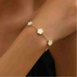 Gold plated bracelet for girls and women