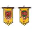 Wooden door hanging for home decor