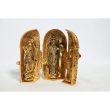Gold plated idol for home decor