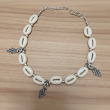 Anklet with peacock charm- beach style