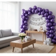 Purple metallic balloons pack of 50 for party decoration