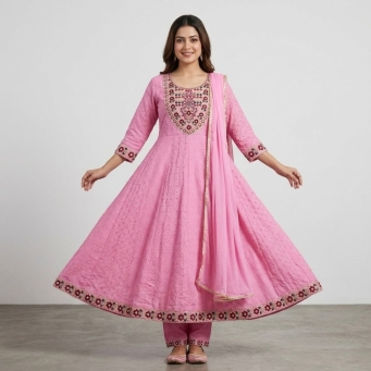 Anarkali Kurta Set