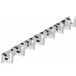 Stainless steel wall hook rack for keys clothes and towels